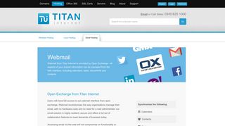 Webmail - Welcome to Titan Internet