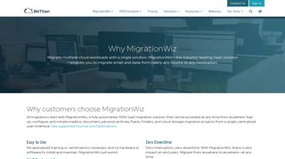 Why MigrationWiz - BitTitan