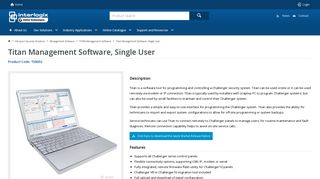 Titan Management Software, Single User - Interlogix