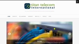 Titan Telecom International | Your Source for New and Refurbished ...