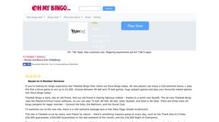 Titanbet Bingo | 400% signup offer - OhMyBingo