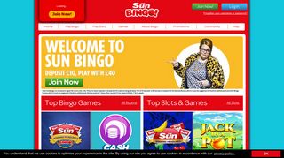 Sun Bingo | Online Bingo | Spend £10 Play with £40 - SunBingo