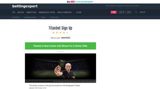 Titanbet Sign Up Process - How to open a Titanbet account