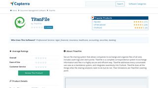 TitanFile Reviews and Pricing - 2019 - Capterra