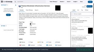 Titanium Blockchain Infrastructure Services (BAR) Details - Titanium ...