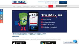 The TitleMax Mobile App