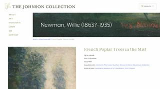 French Poplar Trees in the Mist :: The Johnson Collection, LLC
