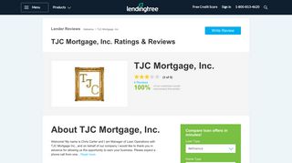 TJC Mortgage, Inc. - Mortgage Company Reviews - LendingTree