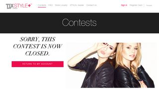 Contests - TJX Canada STYLE+