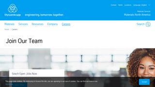 Join Our Team - thyssenkrupp Materials NA