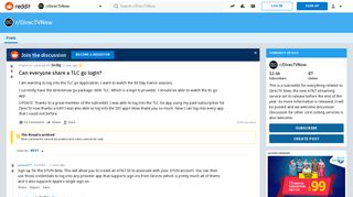 Can everyone share a TLC go login? : DirecTVNow - Reddit