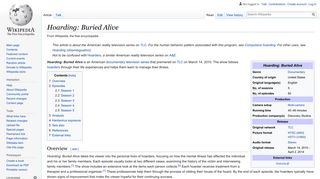Hoarding: Buried Alive - Wikipedia