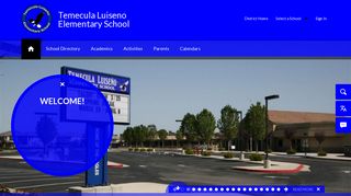Temecula Luiseno Elementary School / Homepage