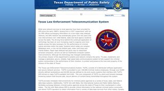 TxDPS - Texas Law Enforcement Telecommunication System (TLETS)