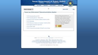 TxDPS - TLETS Home Page
