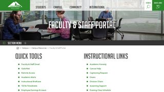 Faculty & Staff Portal - Green River College