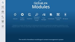 GlobalLink Modules | GlobalLink - Translations.com