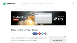 How to Check Your Tmail | Techwalla.com