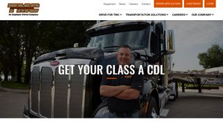 Get Your Class A CDL - TMC Transportation