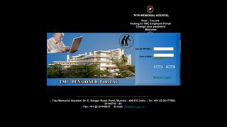 TMH- EMPLOYEE PORTAL - Tata Memorial Hospital