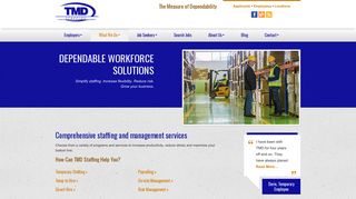 Services - TMD Staffing