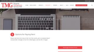 Pay Rent | TMG Property Management Services NW