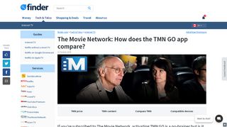 TMN GO | Price, features and content compared | finder CA - Finder.com