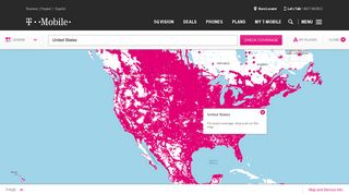 4G LTE Coverage Map | Check Your 4G LTE Cell Phone ... - T-Mobile