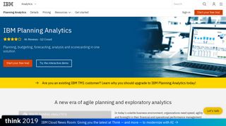 Planning Analytics - Overview | IBM