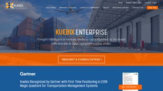 Kuebix Enterprise TMS | Kuebix Transportation Management System