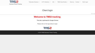 Client Login - Transport Management Solutions - TMS2