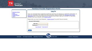 TennCare Provider Registration Portal - TN.gov