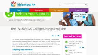The TN Stars 529 College Savings Program - KidCentral TN