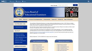 Iowa Board of Educational Examiners