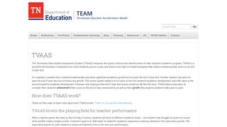 TVAAS | TEAM-TN