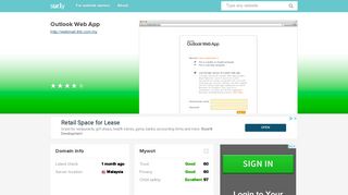 webmail.tnb.com.my - Outlook Web App - Web Mail Tnb - Sur.ly