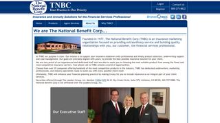 About Us - TNBC - The National Benefit Corp, Insurance and Annuity ...