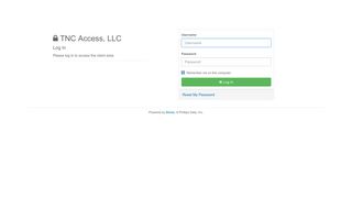 Log In | TNC Access, LLC
