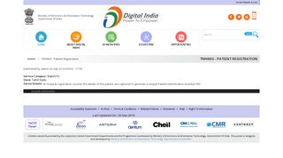 TNHMIS - Patient Registration | Digital India Programme