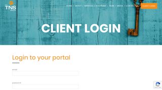Login page - The TNS Group