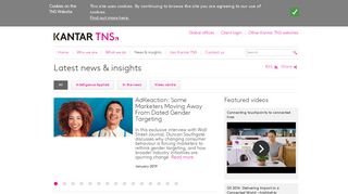 TNS Global market research company | Market research news and ...