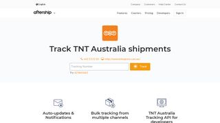 TNT Australia Tracking - AfterShip