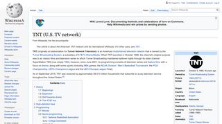 TNT (U.S. TV network) - Wikipedia