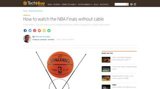 How to watch the NBA Finals without cable | TechHive