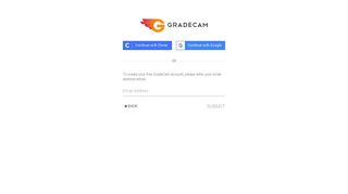 GradeCam Go! - Sign Up