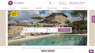 To Tuscany: The best rental Villas in Tuscany
