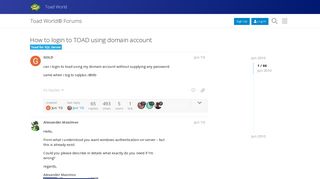 How to login to TOAD using domain account - Toad for SQL Server ...