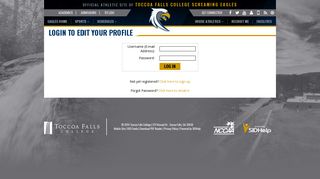 Login to edit your Profile - Toccoa Falls College