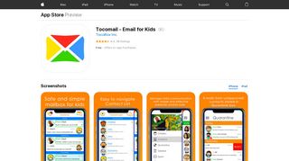 Tocomail - Email for Kids on the App Store - iTunes - Apple