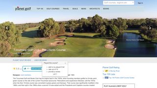 Tocumwal Golf Club - Presidents Course | Planet Golf